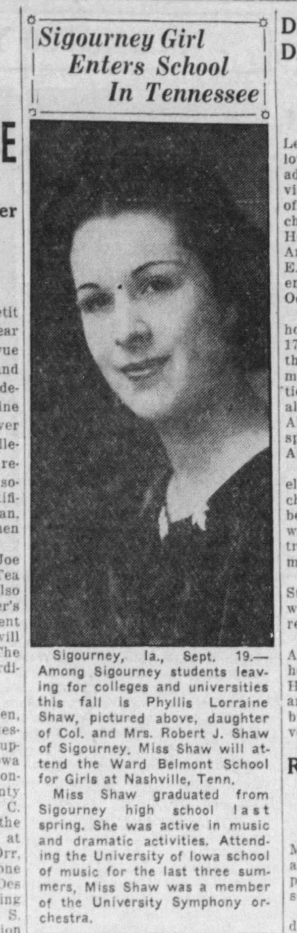 Clipping from Quad-City Times